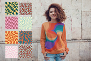 Groovy Trippy Grid Patterns, a Pattern Graphic by Michiru13 (Thumbnail 10 of 23)