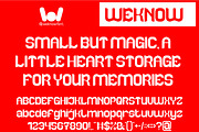 Record moment font, a Font by weknow (Thumbnail 5 of 8)