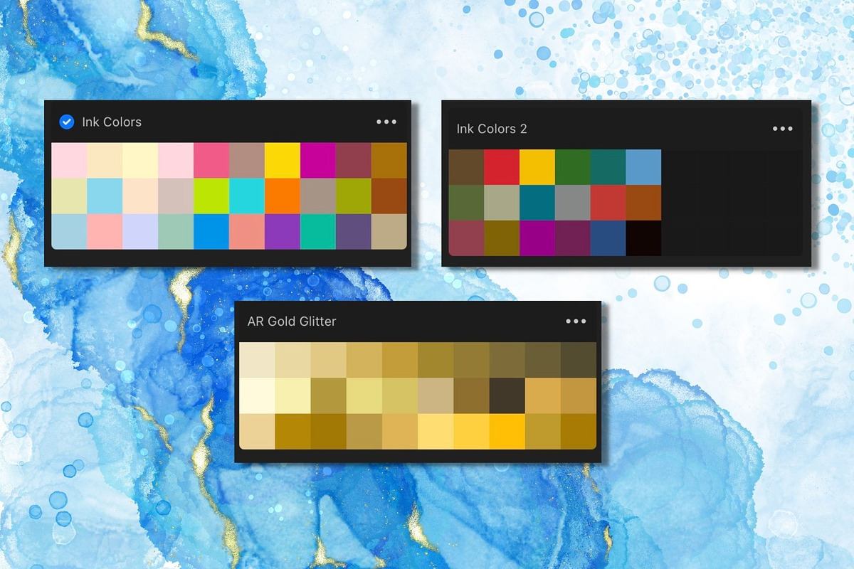 Watercolor Ink Procreate Brushes, a Brush Add-On by Roze Prints (Photo 3 of 4)