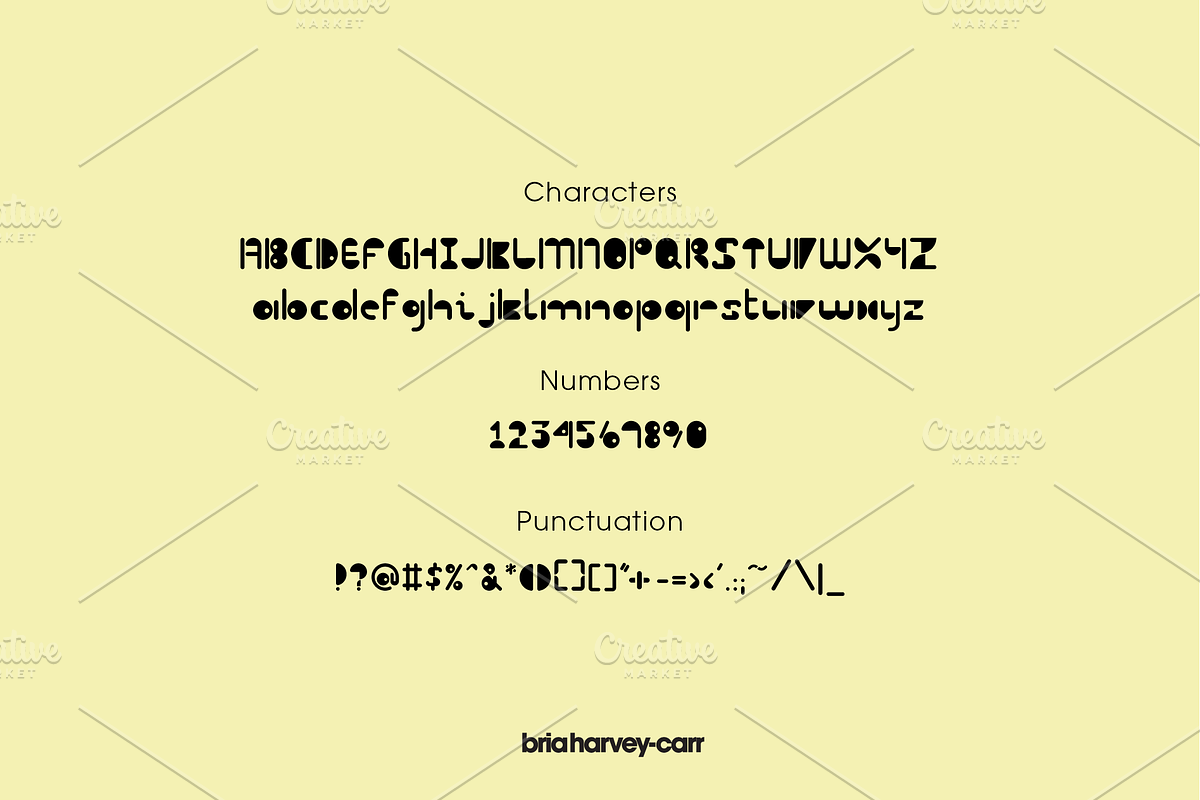 Earlychild Display, a Sans Serif Font by briahcdesign (Photo 6 of 6)