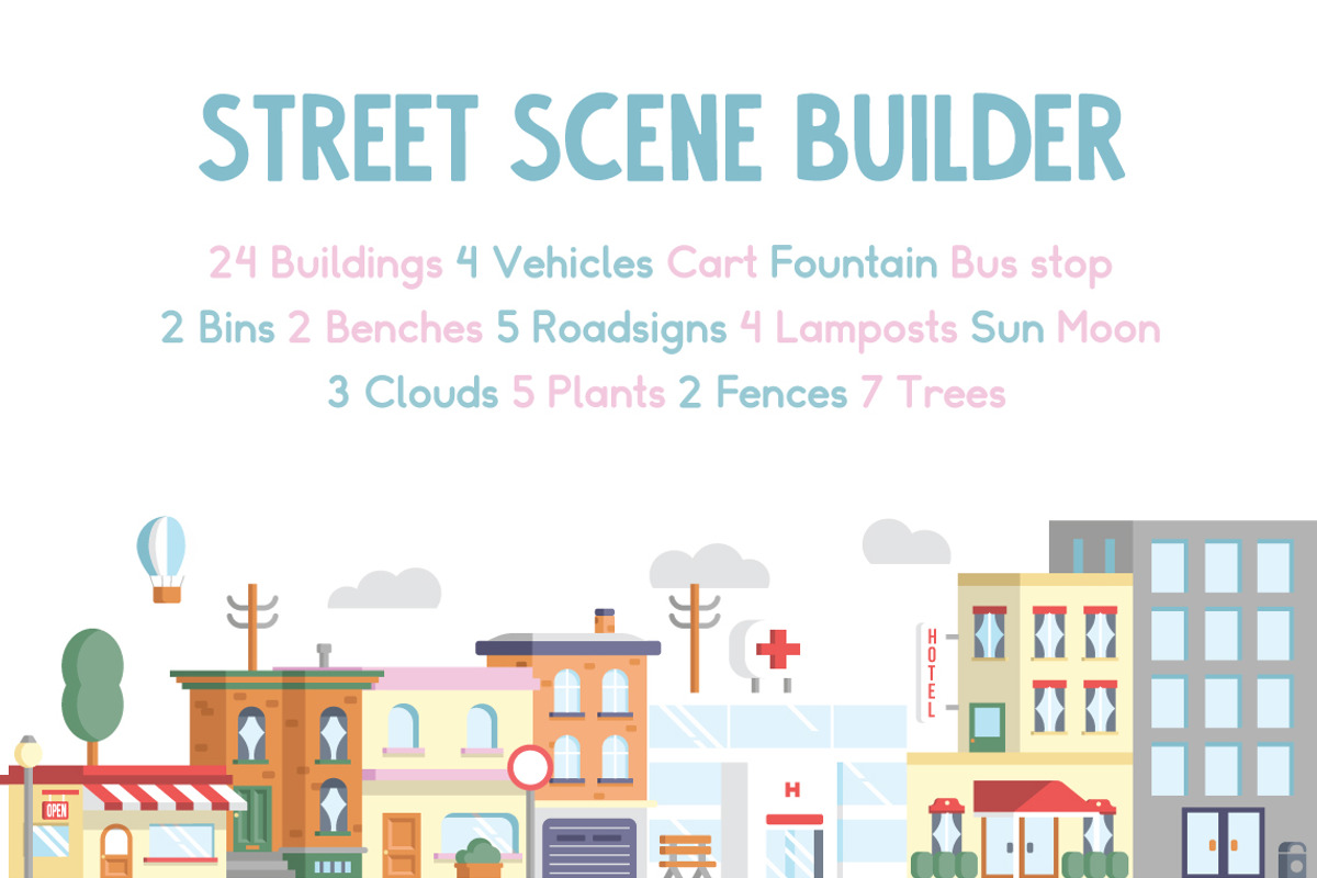 Street Scene Builder, an Illustration by MikeHill (Photo 1 of 5)