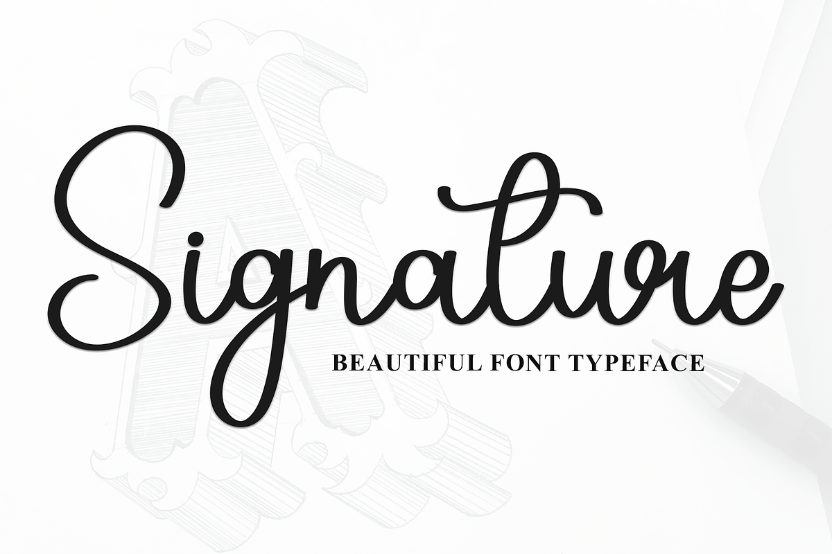 Beautiful Collection, a Handwritten Font by InermediaSTUDIO (Photo 5 of 7)