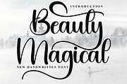 Beauty Magical, a Handwritten Font by InermediaSTUDIO (Thumbnail 1 of 8)