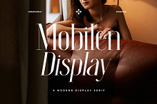 Mobilen Display Modern Display Serif