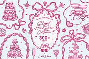 Elegant Hand Drawn Frames & Clip Art, an Object Graphic by Leila Divine (Thumbnail 1 of 17)