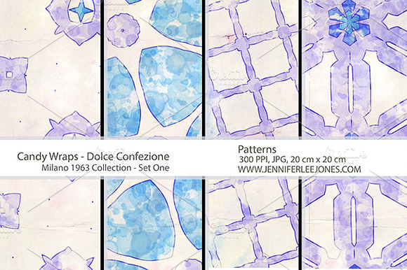 Candy Wraps Milano 1963 Pattern preview 6