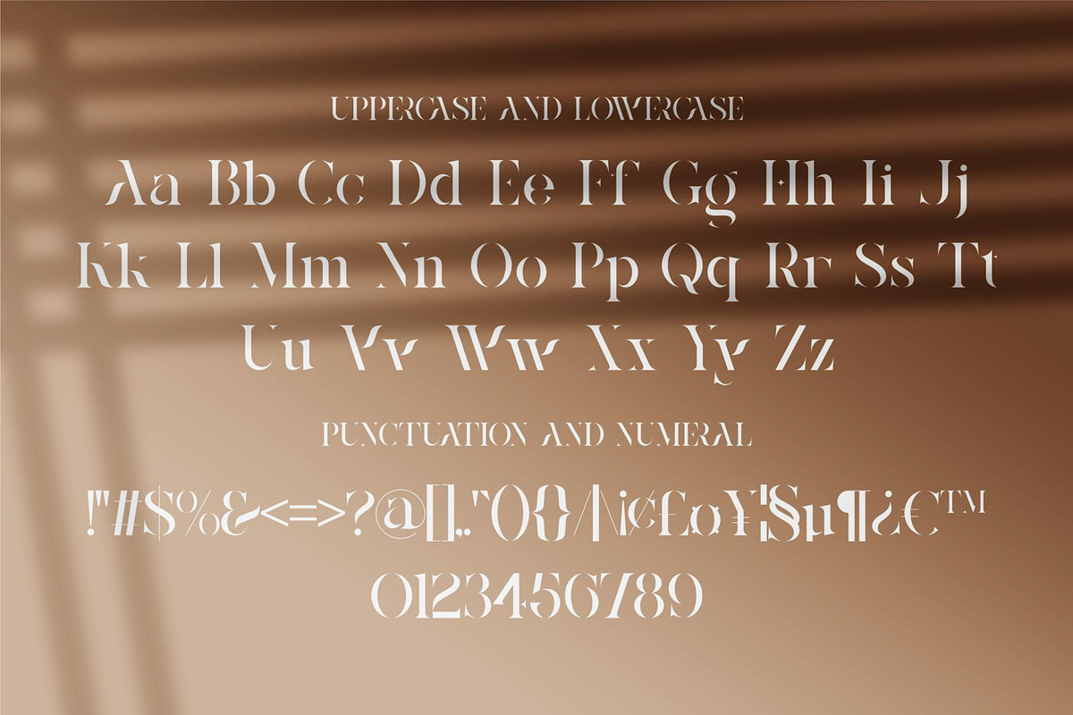 Kasero || Stencil Serif Font, a Serif Font by Idea Studio (Photo 7 of 10)
