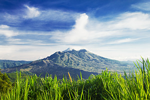 Mount Batur, a Photo by saiko3p