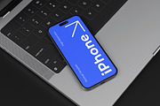 Realistic iPhone Mockup, an iPhone Mockup by Graphic Deal (Thumbnail 3 of 5)