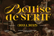 Bellise - Combination Serif, a Serif Font by Marvadesign (Thumbnail 1 of 10)