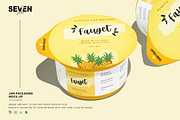 Jam Packaging Mockup Set, a Packaging Mockup by Se٧enStudio (Thumbnail 1 of 7)