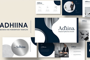 Adhina BusinessPowerPoint Template