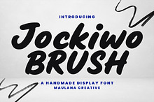 Jockiwo Casual Handmade Display Font