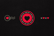 28 Love Badges & Elements, an Object Graphic by Parisa-Artstudio (Thumbnail 3 of 5)