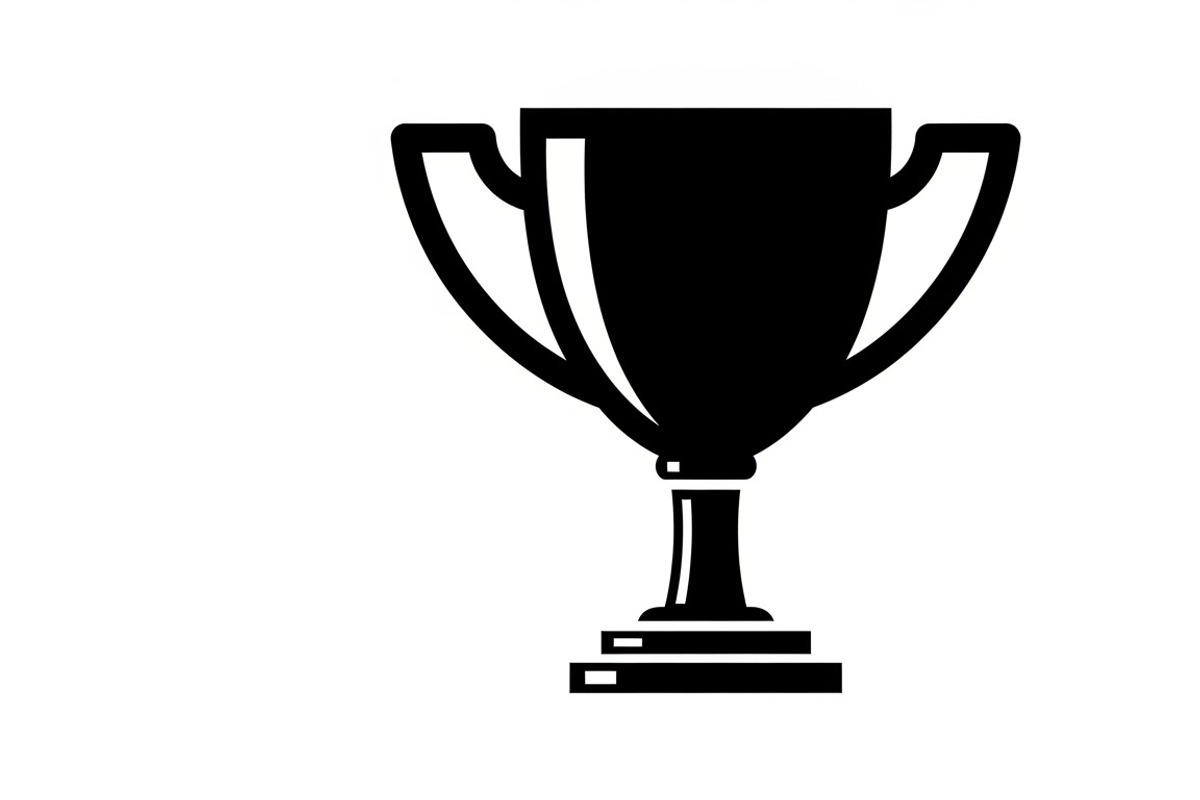 Bold winner trophy cup icon, an Illustration by Amazin_art (Photo 6 of 29)