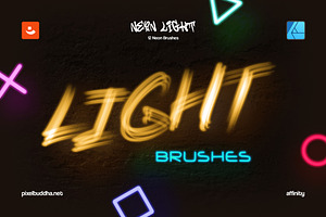 Neon Light Affinity Brushes