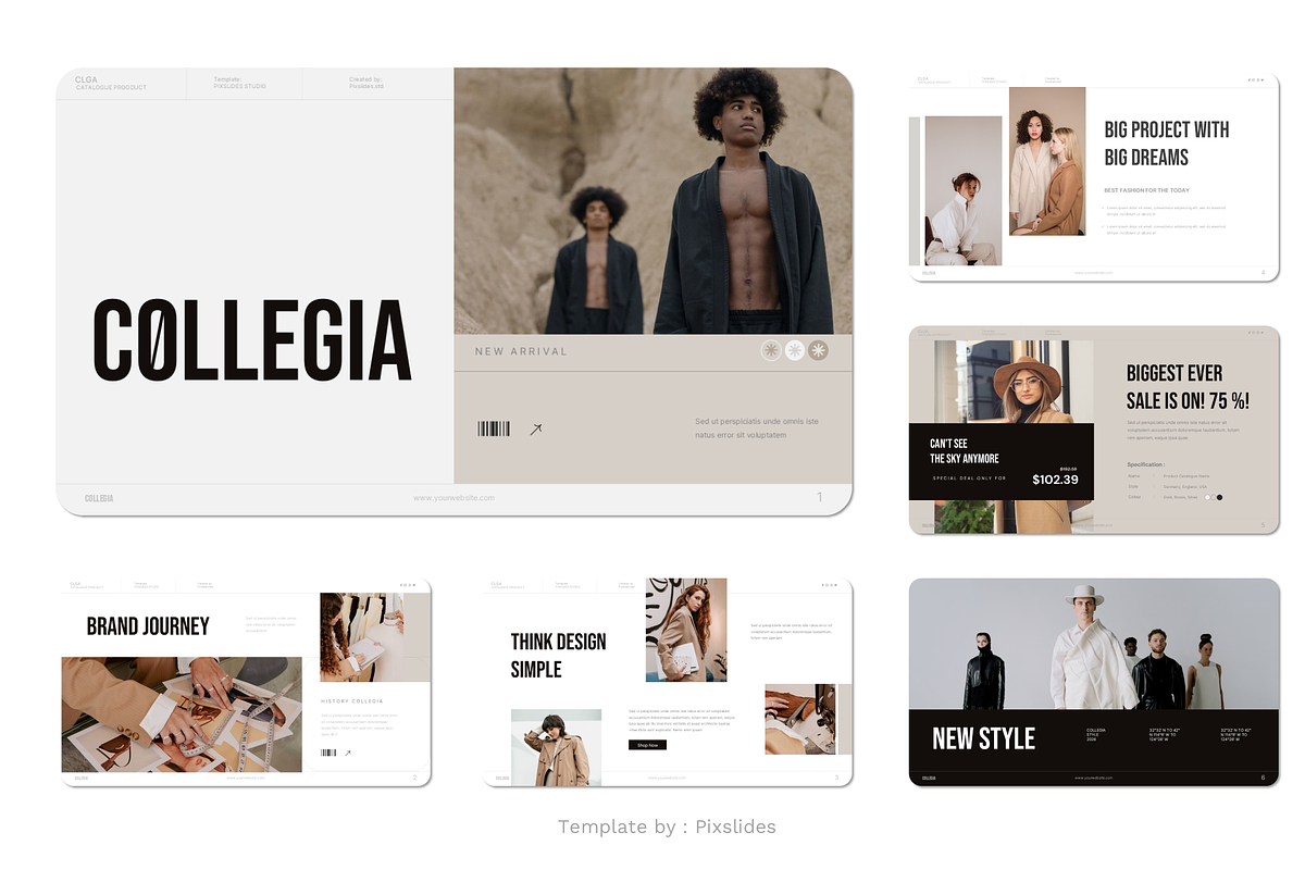 Product Catalogue PowerPoint, a Presentation Template by Pixslides (Photo 2 of 4)