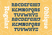 Jocked - Fun Retro Display Font, a Font by Glyphminds Studios (Thumbnail 9 of 13)