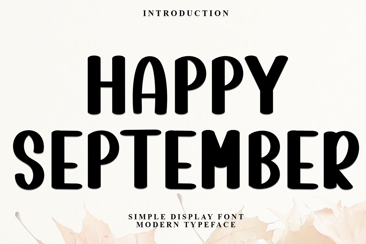 Happy September, a Script Font by InermediaSTUDIO (Photo 1 of 7)