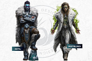 Norse Jotuns Giant Viking Cliparts, a Person Illustration by ThatsDesignArt (Thumbnail 13 of 18)