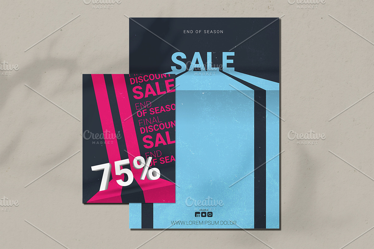 Sale or Discount Posters, a Flyer Template by Leo Edition (Photo 3 of 4)