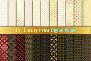 Luxury Pattern Set, a Pattern Graphic by Digital Studio (Thumbnail 1 of 10)