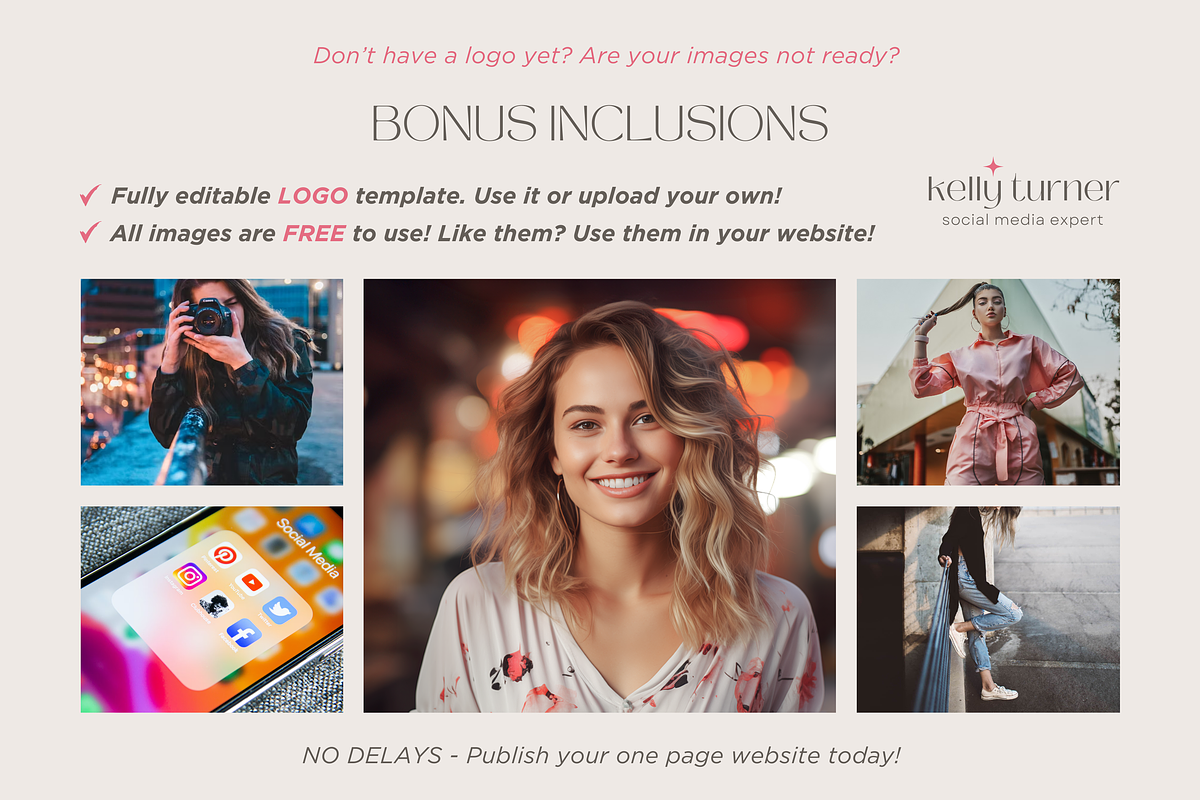 Social Media Manager Website, a Landing Page Template by vectorocean (Photo 9 of 11)