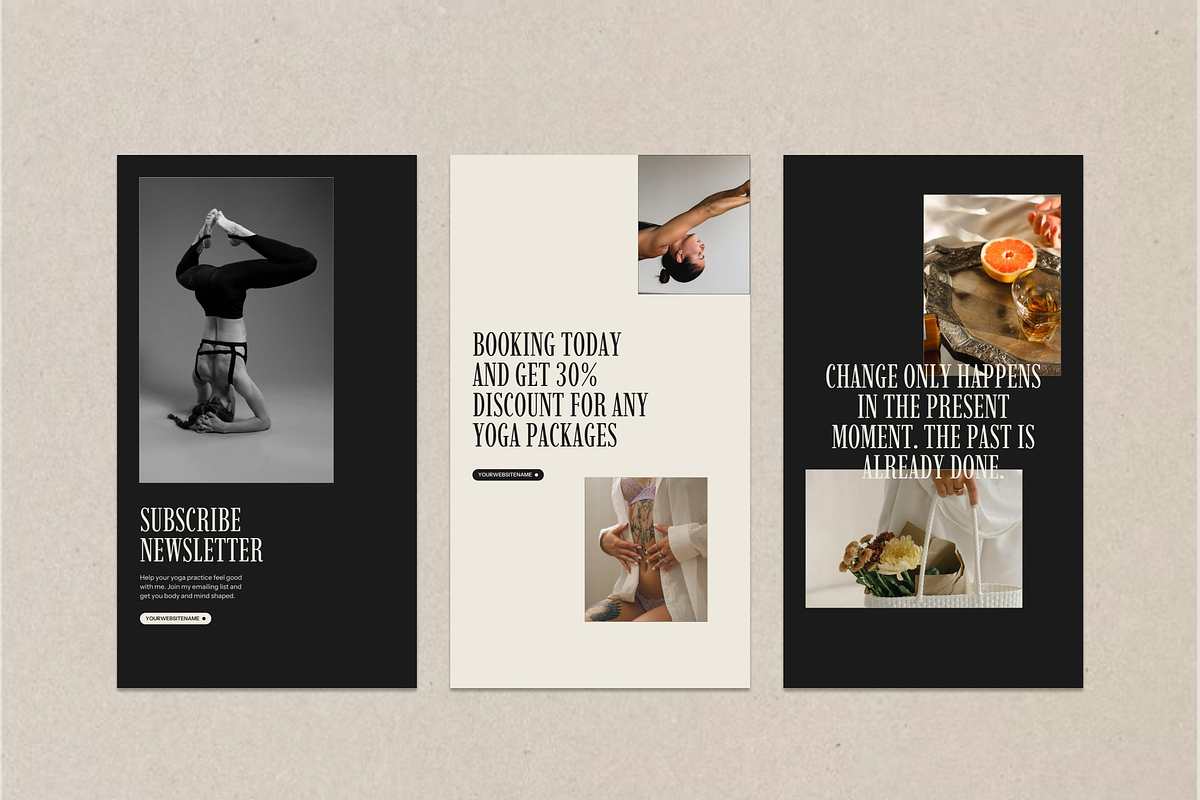 Evania | Canva Marketing Bundle, a Marketing Template by Rare Muse (Photo 4 of 11)