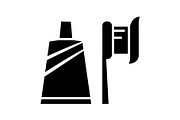 Dental icon design template, a Solid Icon by Sumberpangan (Thumbnail 1 of 3)