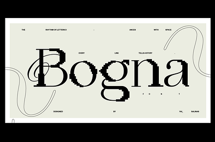 Bogna Font, a Slab Serif Font by yaisalinas