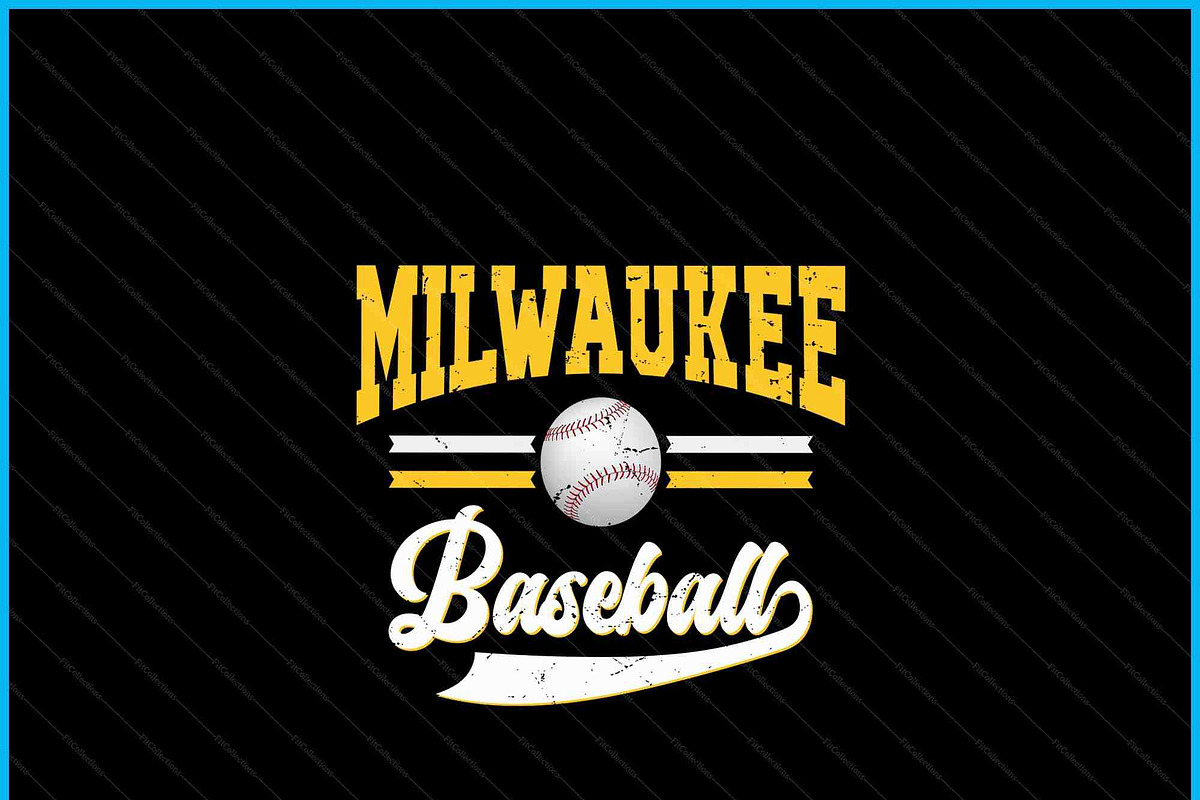 Game Day Vintage Milwaukee Baseball, a Graphic by Creativeusart (Photo 2 of 4)