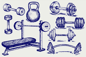 Barbells And Dumbbells