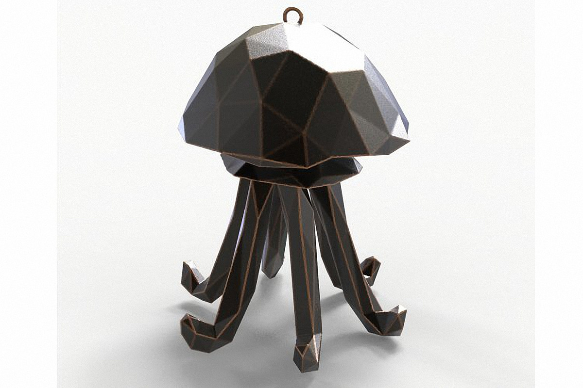 7 Nautical Charm 3D Model Set, an Animal 3D Model by Kseniya-Omega (Photo 16 of 17)