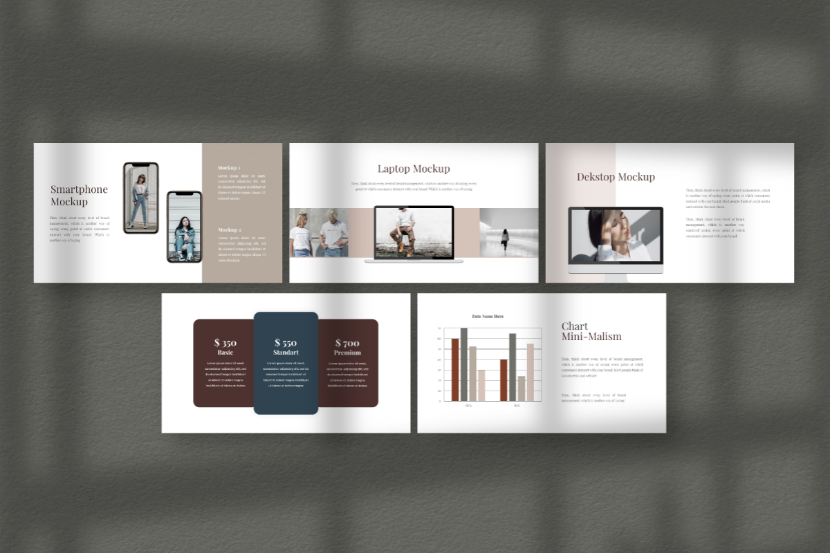 Mini-Malism Google Slide Template, a Presentation Template by Inkofert (Photo 7 of 9)