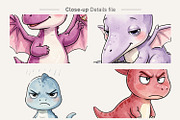 Funny Dino Sublimation PNG, an Illustration by Artnoy (Thumbnail 4 of 8)