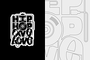 * HIP HOP ONE LOVE * Custom tag, an Object Graphic by V2.GRAPHICS (Thumbnail 4 of 5)