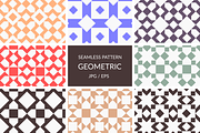 Vector seamless geometric patterns, a Pattern Graphic by Neopat (Thumbnail 1 of 9)