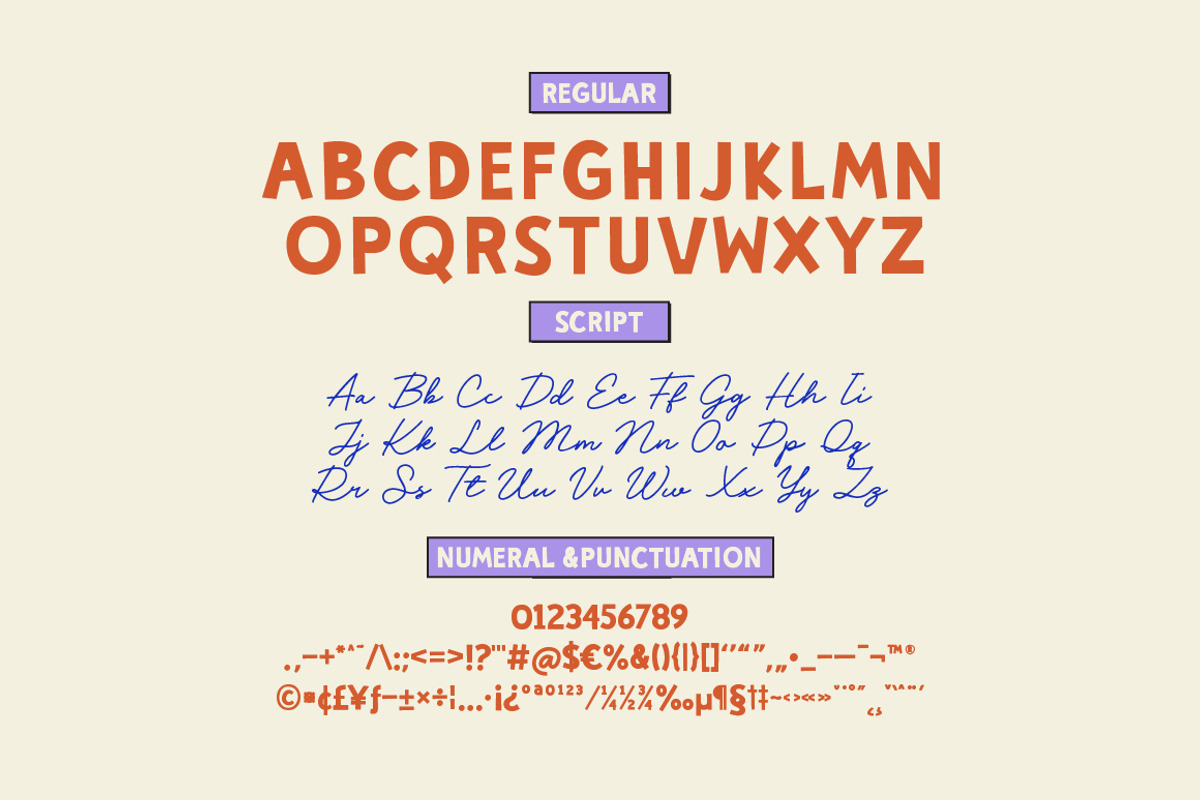 Clariza Sparks//Fun Display Font Duo, a Sans Serif Font by Typebae (Photo 9 of 10)