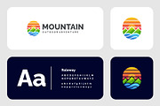 Gradient Modern Mountain Logo Design, a Branding & Logo Template by Artnivora.Std (Thumbnail 2 of 3)