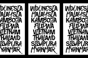 Light Brown - Experimental Display, a Sans Serif Font by tebaltipislab (Thumbnail 12 of 13)
