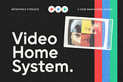 Retrotrics, a Sans Serif Font by graphicook (Thumbnail 4 of 10)