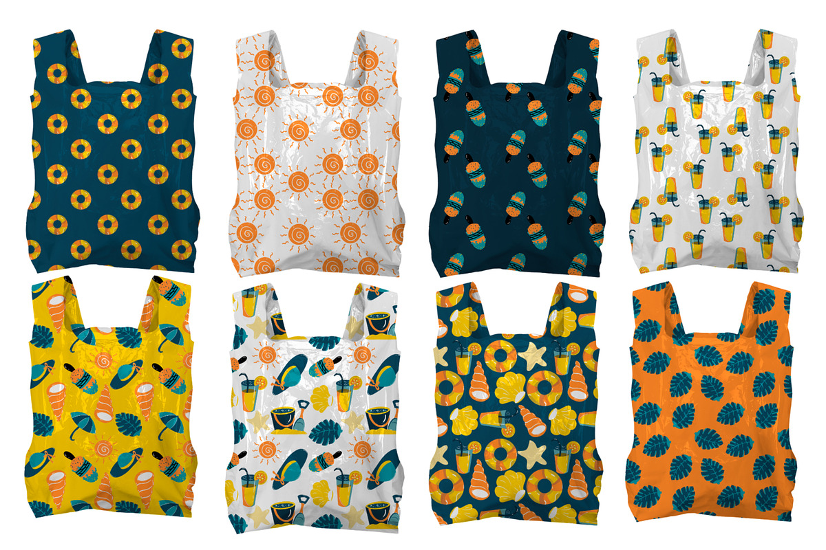Summer Pattern Design Collection, a Pattern Graphic by D.O.C Gallery by Carla (Photo 3 of 13)