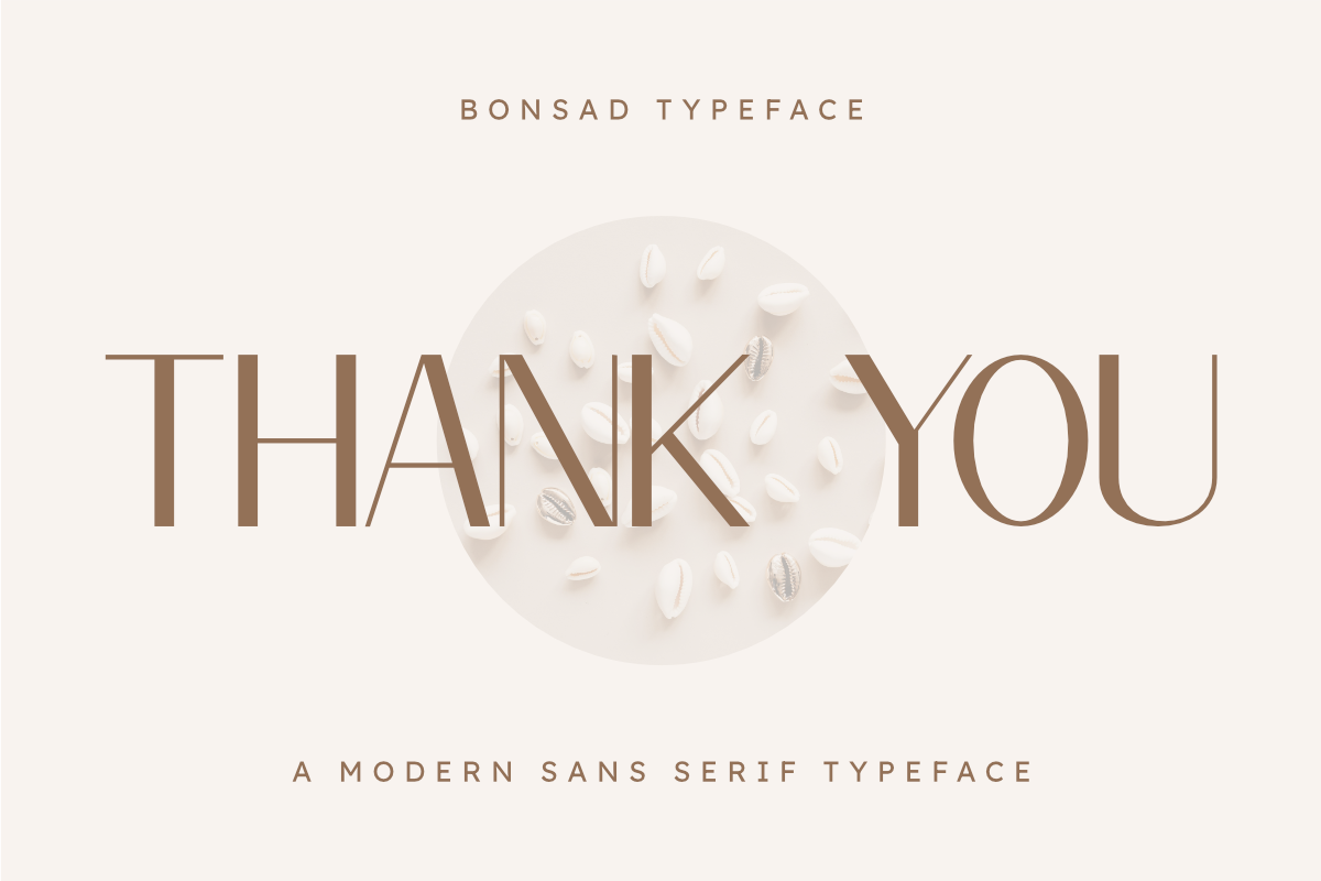 Bonsad - Modern Sans Serif Font, a Sans Serif Font by Masyafi Studio (Photo 8 of 8)