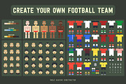 Football avatar constructor, a Healthcare Illustration by Muar Mar (Thumbnail 1 of 5)