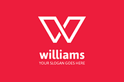 Williams Letter W Logo, a Branding & Logo Template by MLJ studios (Thumbnail 3 of 3)