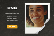 Vintage Polaroid Photo Frames, an Object Graphic by Andrew Skoch Design (Thumbnail 2 of 5)