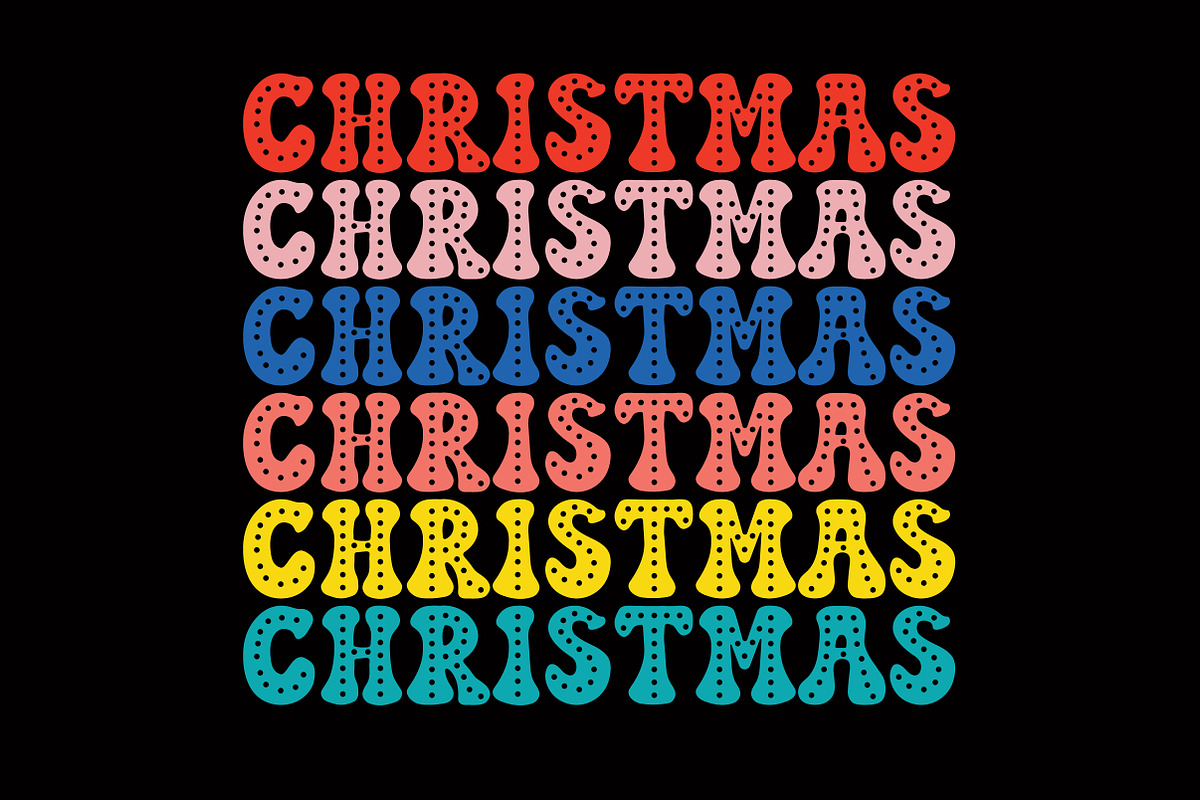 Retro Doodle Dots Font, a Sans Serif Font by Mini_World (Photo 3 of 9)