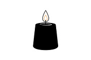 Candle Silhouette Vector Bundle, an Illustration by jahid234 (Thumbnail 34 of 51)