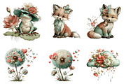 Whimsical Spring Clipart, an Illustration by CreationArt (Thumbnail 4 of 7)