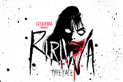 Ririwa Typeface, a Script Font by Adhreza (Thumbnail 1 of 5)